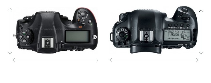 مقایسه دوربین D850 و کنون 5 D MIV دوربین