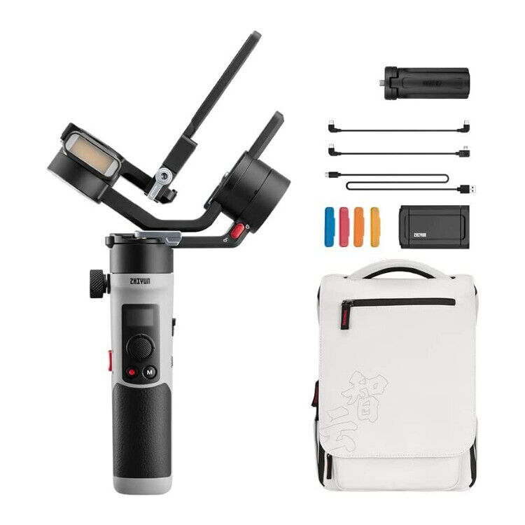 اقلام جعبه کیت کمبو گیمبال ژیون  Zhiyun CRANE-M2 S 3-Axis Combo Kit