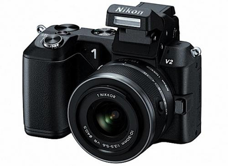 رونمایی دوربین دیجیتال با لنز قابل تعویض 14.2 مگاپیکسلی Nikon 1 V2