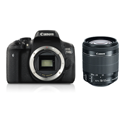 دوربین عکاسی دیجیتال کانن Canon EOS 750D (KISS X8i)+ 18-55 IS STM