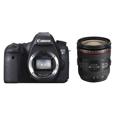 دوربین دیجیتال کانن Canon EOS 6D(WG) + 24-70 f/4 L IS
