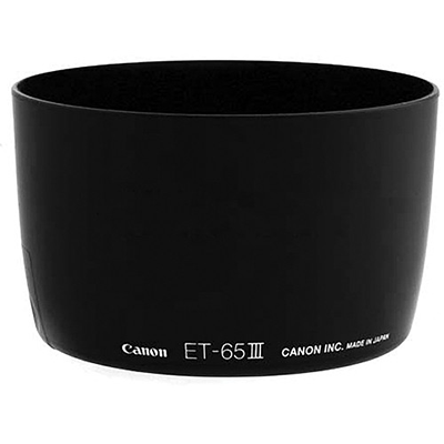 هود لنز طرح اصلی برای لنز کانن 85  Canon ET-65III Lens Hood for EF 85mm f/1.8