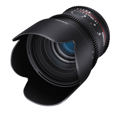 لنز سینمایی سامیانگ Samyang 50mm T1.5 VDSLR AS UMC Lens for Canon EF Mount  
