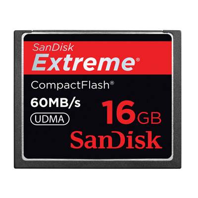 SanDisk CF 16GB Extreme 400X 