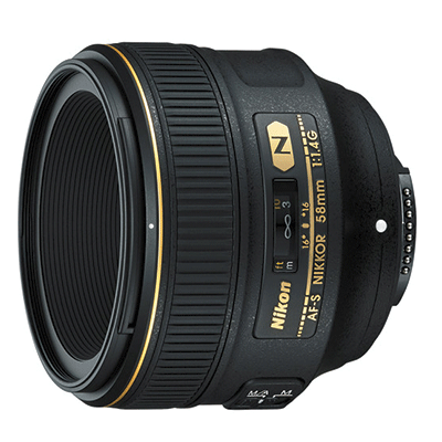 Nikon AF-S NIKKOR 58mm f/1.4G Lens 