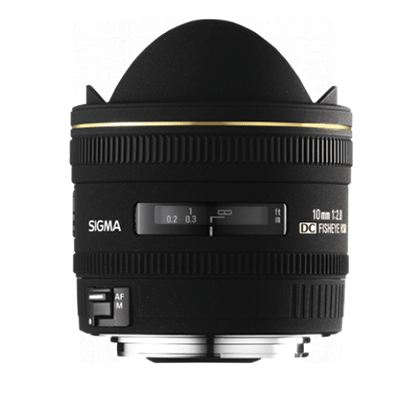 SIGMA 10MM F2.8 EX DC FISHEYE HSM for Canon