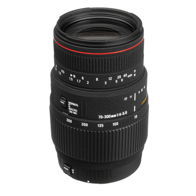 SIGMA 70-300MM F 4-5.6 DG APO MACRO for Canon