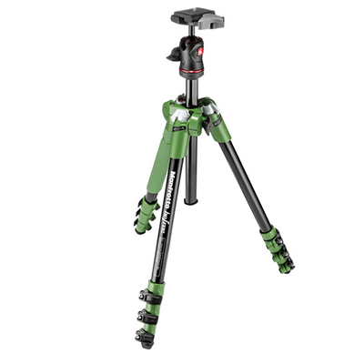 Manfrotto BeFree Compact Travel Tripod :Green MKBFRA4G-BH