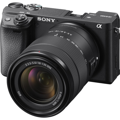 کیت دوربین عکاسی بدون آینه سونی Sony Alpha a6400 Mirrorless Digital Camera with 18-135mm Lens