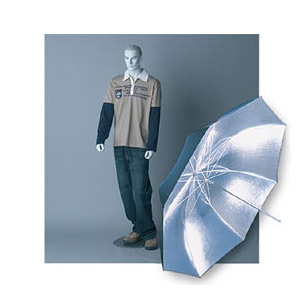 چتر نقره ای هنسل 105 سانتی متر