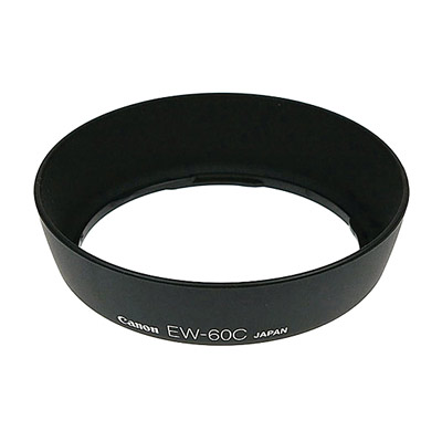 هود طرح اصلی لنز کانن 55-18 Canon EW-60C Lens Hood