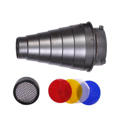 اسنوت Snoot for Bowens Mount به همراه فیلتر رنگی و زنبوری