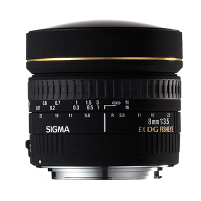  SIGMA 8MM F3.5 EX DG CIRCULAR FISHEYE for Canon    