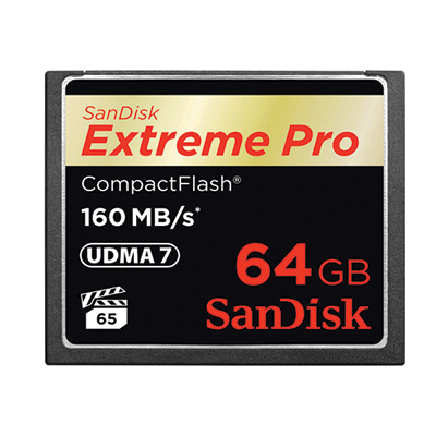 SanDisk 64GB Extreme Pro CF 1067X
