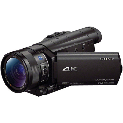دوربین فیلمبرداری خانگی سونی Sony FDR-AX100 4K Ultra HD Camcorder 