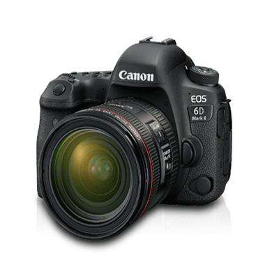 دوربین عکاسی کانن Canon EOS 6D Mark II with Canon EF 24-70mm f/4L IS USM Lens Kit