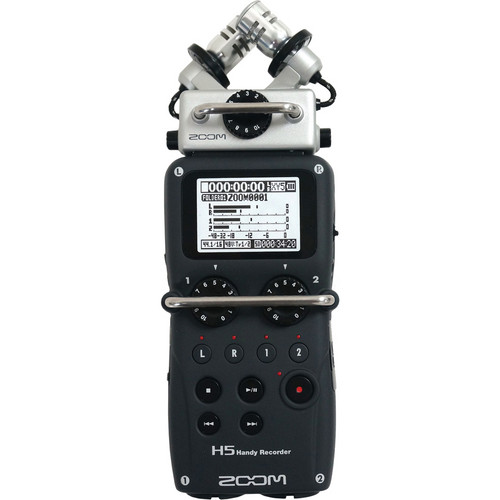ویس رکوردر Zoom H5 Handy Recorder with Interchangeable Microphone System