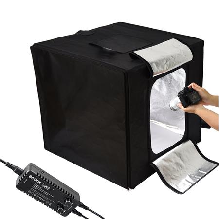 خیمه نور ال ای دی دار 60 سانتی متر گودکس (2 لامپ ال ای دی) Godox Mini LED Tent LSD60 60X60X60CM
