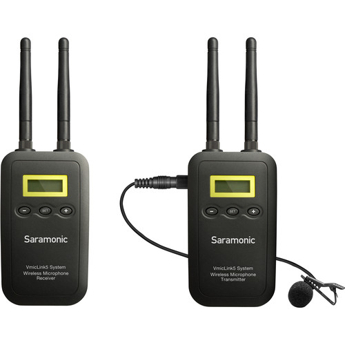 میکروفون بی سیم یقه ای سارامونیک Saramonic VmicLink5 RX+TX