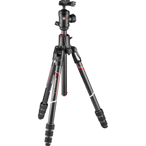 سه پایه مسافرتی حرفه ای مانفروتو Manfrotto Befree GT XPRO Carbon Fiber  Travel Tripod with 496 Center Ball Head