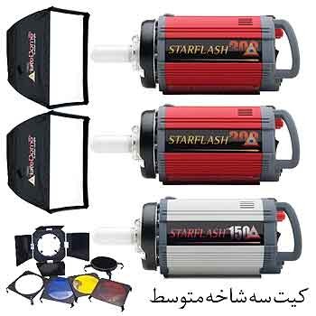 PhotoFlex فتوفلکس کیت سه شاخه متوسط 