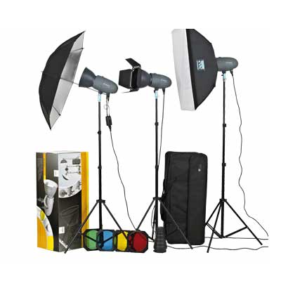 S&S by Visico 300J Studio Flash Kit VT-300