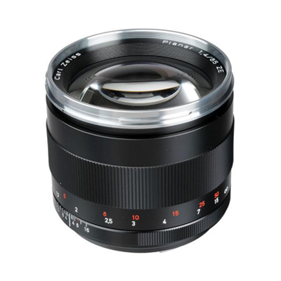 Zeiss Telephoto 85mm f/1.4 ZE Planar T* Manual Focus Lens for Canon EOS 