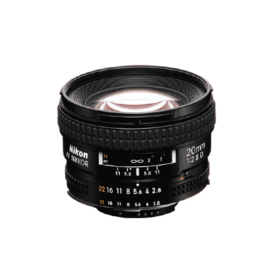 لنز دوربین Nikon AF NIKKOR 20mm f/2.8D Lens 