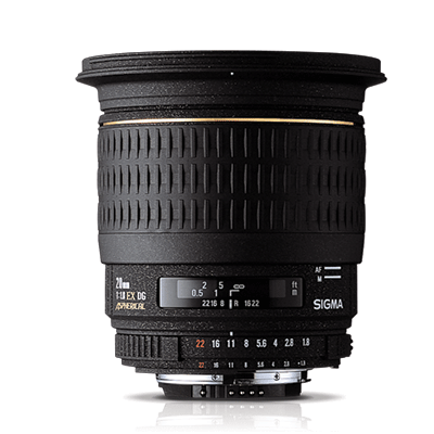 SIGMA 20MM F1.8 EX DG ASPHERICAL RF for Canon