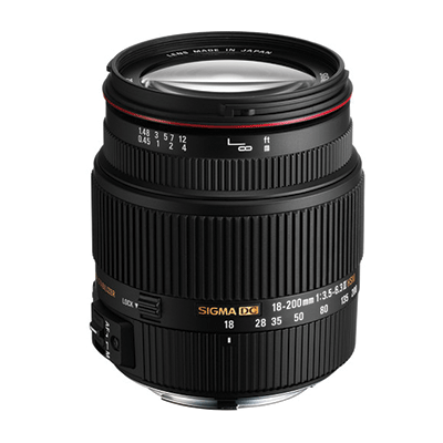 SIGMA 18-200MM F3.5-6.3 II DC OS  HSM for Nikon 