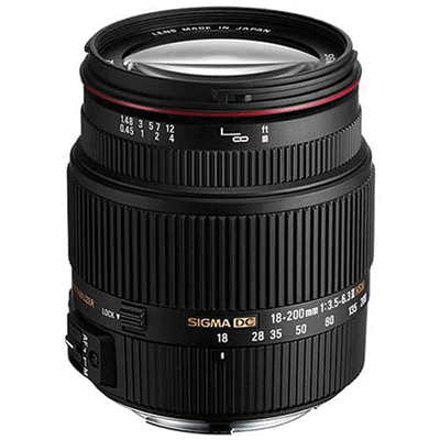 SIGMA 18-200MM F3.5-6.3 II DC OS HSM for Canon 