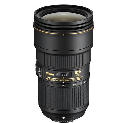 Nikon AF-S NIKKOR 24-70mm f/2.8E ED VR Lens