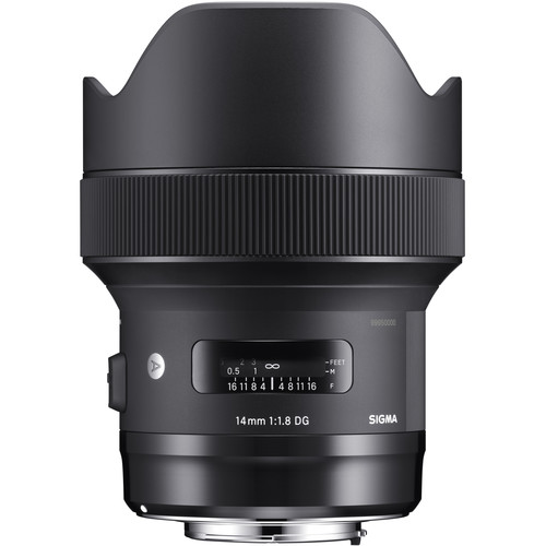 Sigma 14mm f/1.8 DG HSM Art Lens for Nikon F 