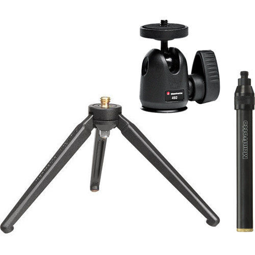 Manfrotto 209.492 Long Table Top Tripod Kit 