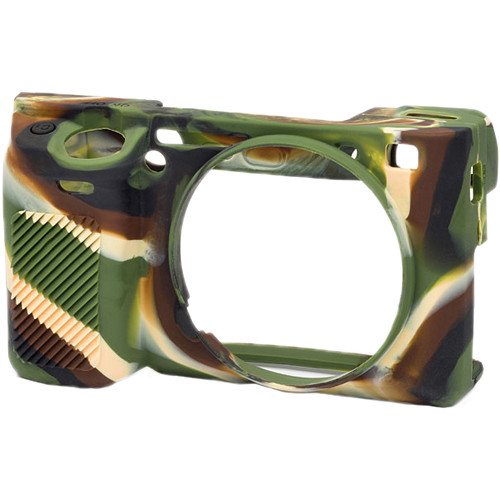 محافظ بدنه دوربین سونی آلفا easyCover Silicone Protection Cover for Sony Alpha a6400, a6300 & a6000 (Camouflage)