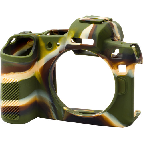 محافظ بدنه دوربین کانن ای او اس آر easyCover Silicone Protection Cover for Canon R (Camouflage)
