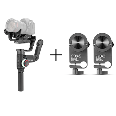 کیت گیمبال ژیون کرین 3 با موتور فوکوس و زوم Zhiyun-Tech CRANE 3 With TransMount Focus & Zoom Servo Combo Kit   