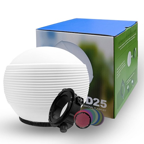 دیفیوزر تاشو LENSGO D25 Professional Flash Kit 
