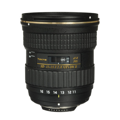 Tokina AT-X 116 PRO DX-II 11-16mm f/2.8 Lens for Nikon Mount 