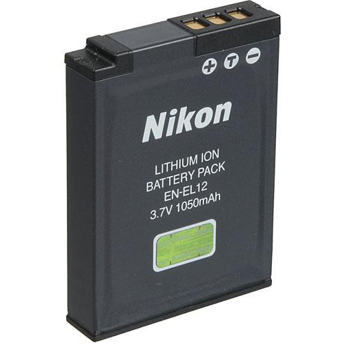 باتری (Nikon EN-EL12 Rechargeable Lithium-Ion Battery (3.7V, 1050mAh