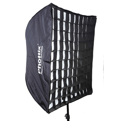 Phottix 70x70 cm Easy-Up Softbox with Grid Varos XS Combo Kit
