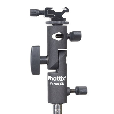 Phottix Varos XS Multi-Function Flash Shoe Umbrella Holder