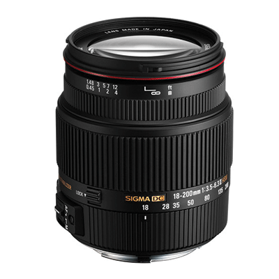 SIGMA 18-200mm F3.5-6.3 DC for Nikon 