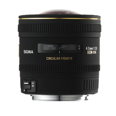 SIGMA 4.5MM F2.8 EX DC CIRCULAR FISHEYE HSM for Nikon