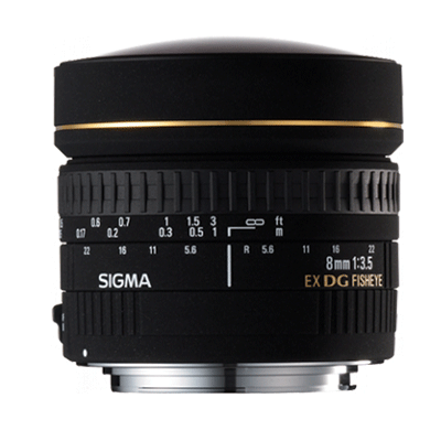 	SIGMA 8MM F3.5 EX DG CIRCULAR FISHEYE for Nikon    