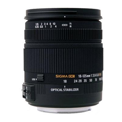 Sigma18-125mm F3.8-5.6 DC HSM for Canon