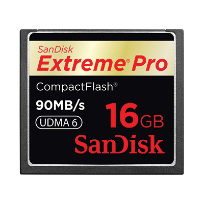 SanDisk 16GB CF Extreme Pro 600x