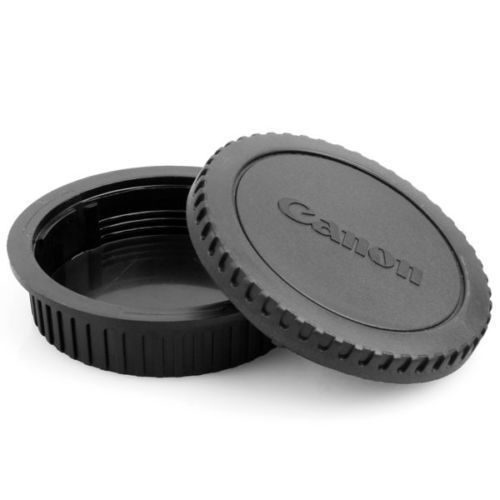 درب پشت لنز و درب بدنه کانن طرح اصلی Body Cap and Rear Lens Cap Kit for Canon