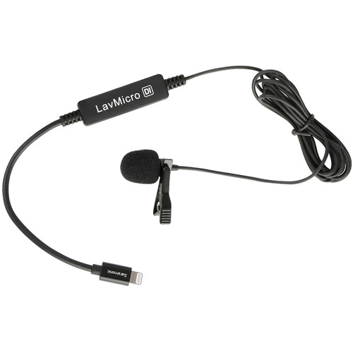 میکروفن یقه ای سارامونیک برای موبایل Saramonic LavMicro DI Broadcast Lavalier Microphone with Lightning Connector