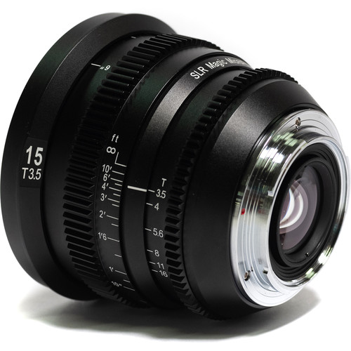 لنز سینمایی SLR Magic MicroPrime Cine 15mm T3.5 Lens (E-Mount)